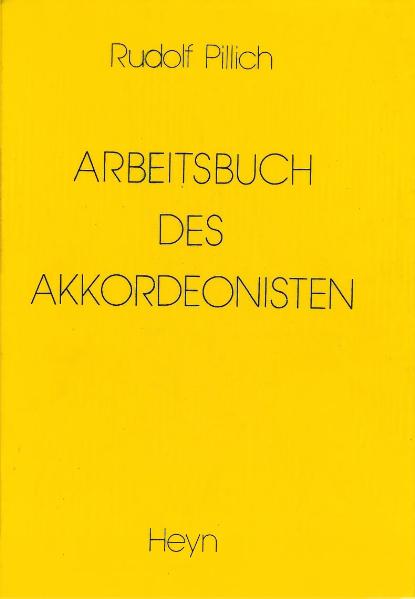 Arbeitsbuch des Akkordeonisten Cover