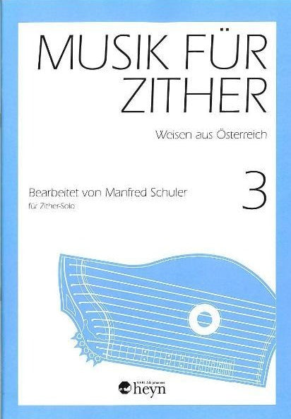Musik für Zither Heft 3 Cover