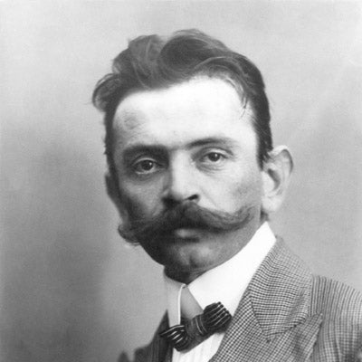 Fotoporträt Ivan Cankar von Avgust Berthold oder Fran Vesel