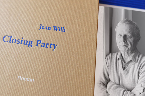 Montage Buchcover, Porträt Jean Willi (Foto Nils Fisch)