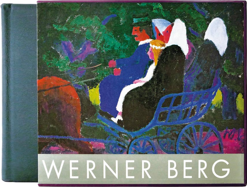 Prachtband Werner Berg: Gemälde (Lederausgabe)