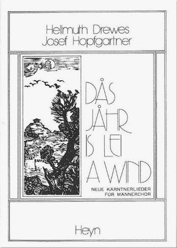 Cover Das Jahr is lei a Wind Männerchor