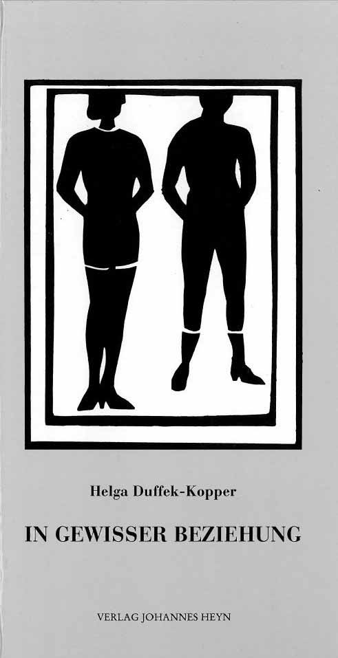 Helga Duffek-Kopper In gewisser Beziehung Cover