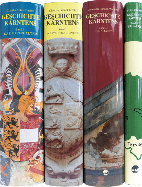 Geschichte Kärntens Bände 1 bis 3.2 Verlag Johannes Heyn