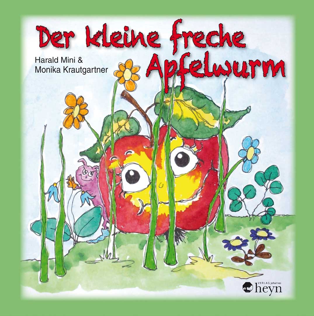 Der kleine freche Apfelwurm - Cover