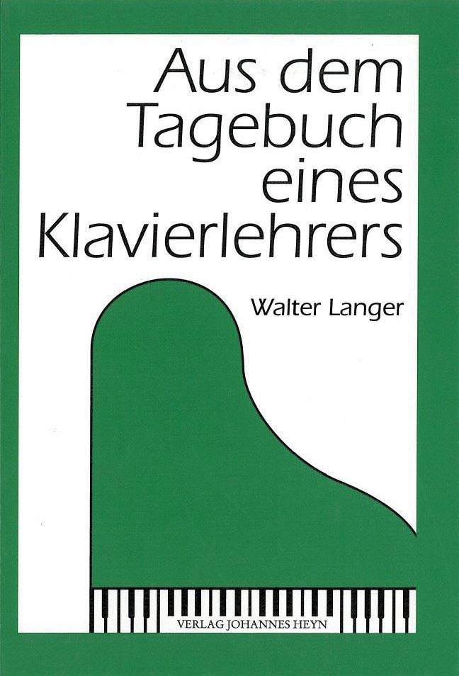 Walter Langer aus Dem Tagebuch eines Klavierlehrers Cover