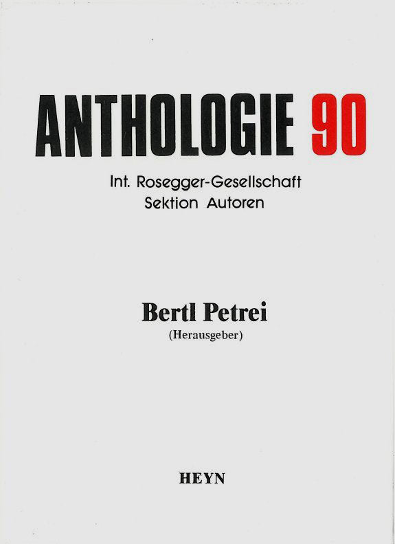 Bertl Petrei Anthologie 90 Cover