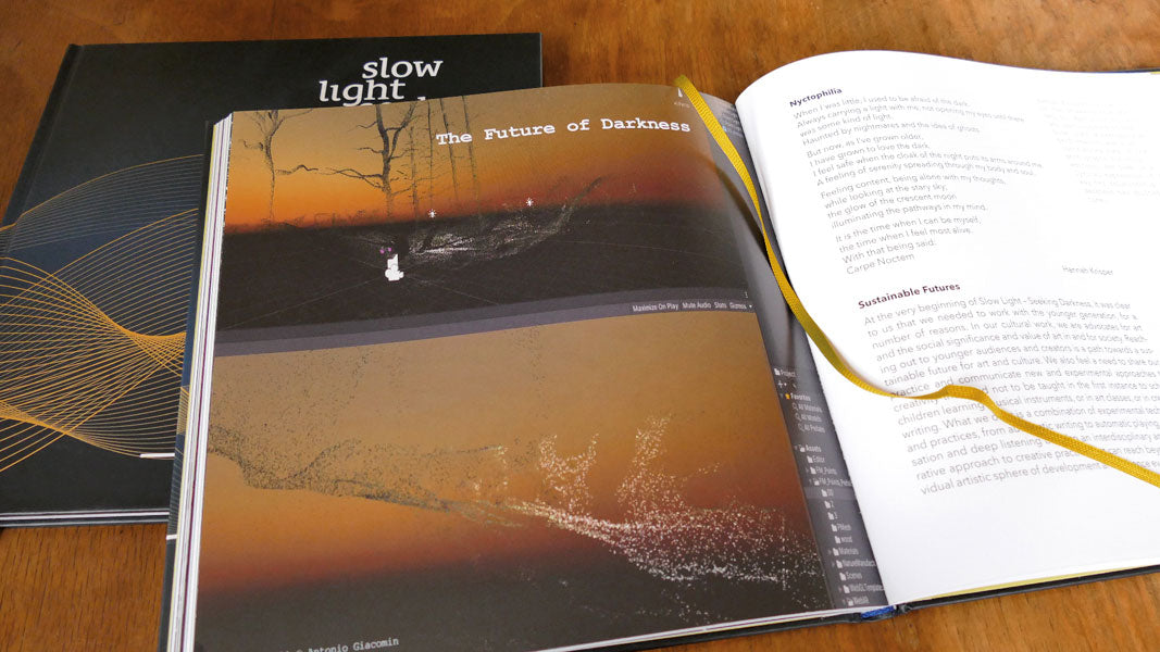 Blick ins Buch Slow Light - Virtual Topolò, Antonio Giacomin