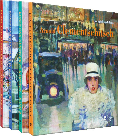 4 Bände Kunst und Künstler in Kärnten