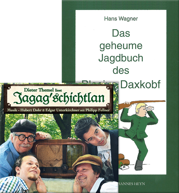 Buch- und CD-Cover Dieter Themel liest Jagagschichtlan