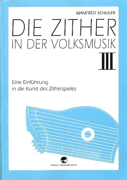 Die Zither in der Volksmusik Band III Cover