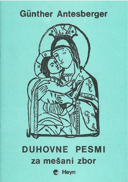 Duhovne pesmi za mesani zbor Cover