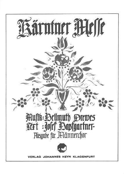 Kärntner Messe Männerchor Cover