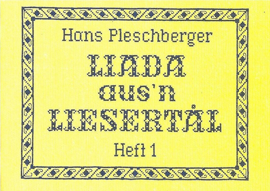 Liada aus&#39;n Liesertal Heft 1 Männer Cover