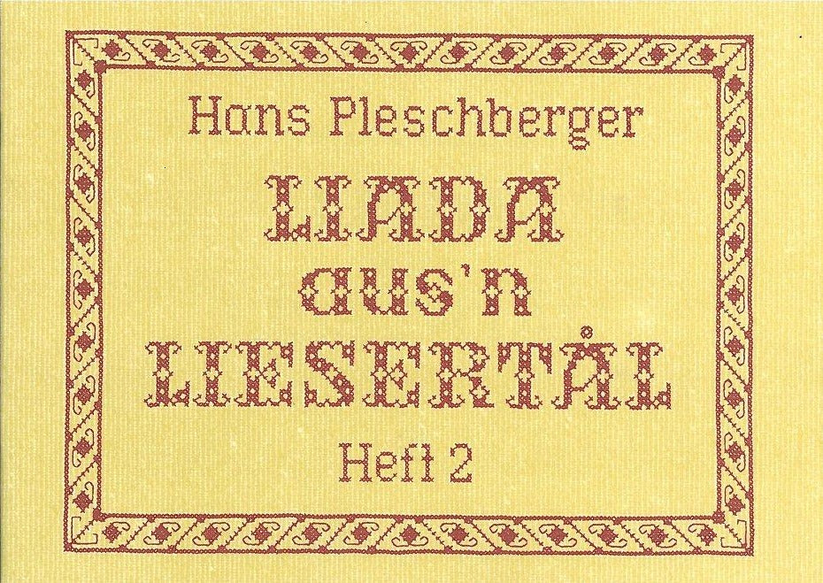 Liada aus’n Liesertal Heft 2 gemischt Cover