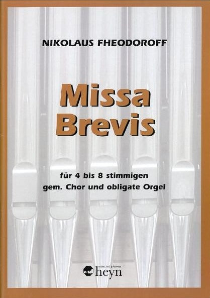 Missa Brevis gemischter Chor und Orgel Cover