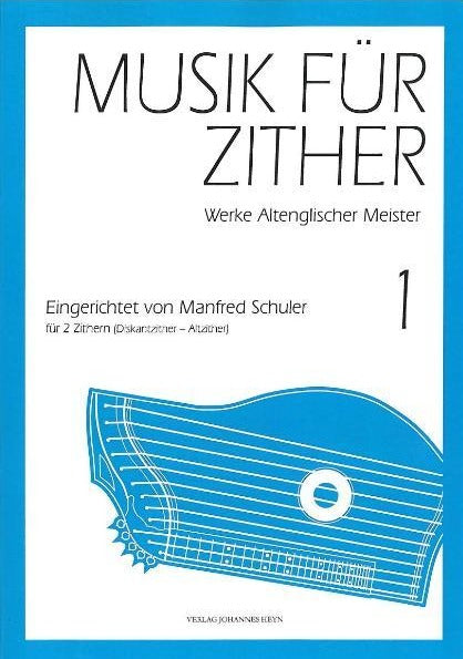 Musik für Zither Heft 1 Cover
