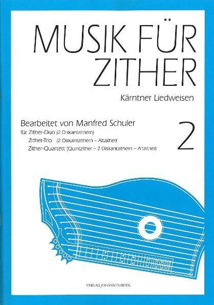 Musik für Zither Heft 2 Cover