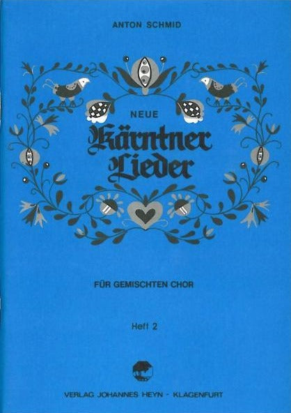 Neue Kärntner Lieder gemischt Heft 2 Cover