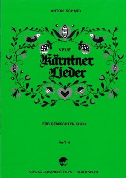 Neue Kärntner Lieder gemischt Heft 4 Cover
