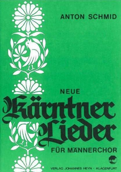 Neue Kärntner Lieder Heft 1 für MCH Cover