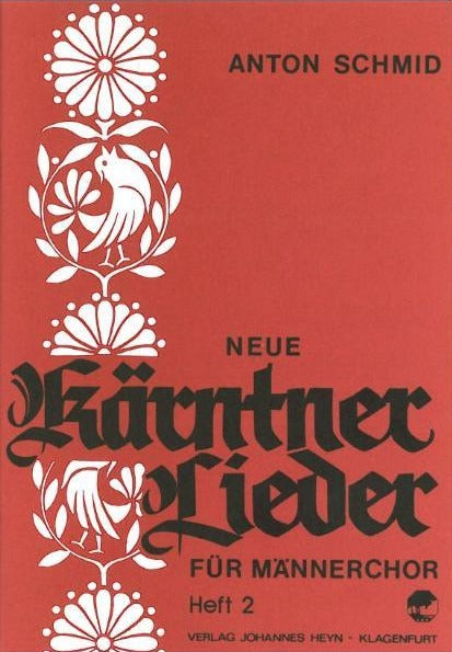 Neue Kärntner Lieder Männer Heft 2 Cover